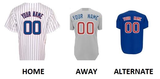 (image for) CHICAGO C Pro Baseball Number Kit